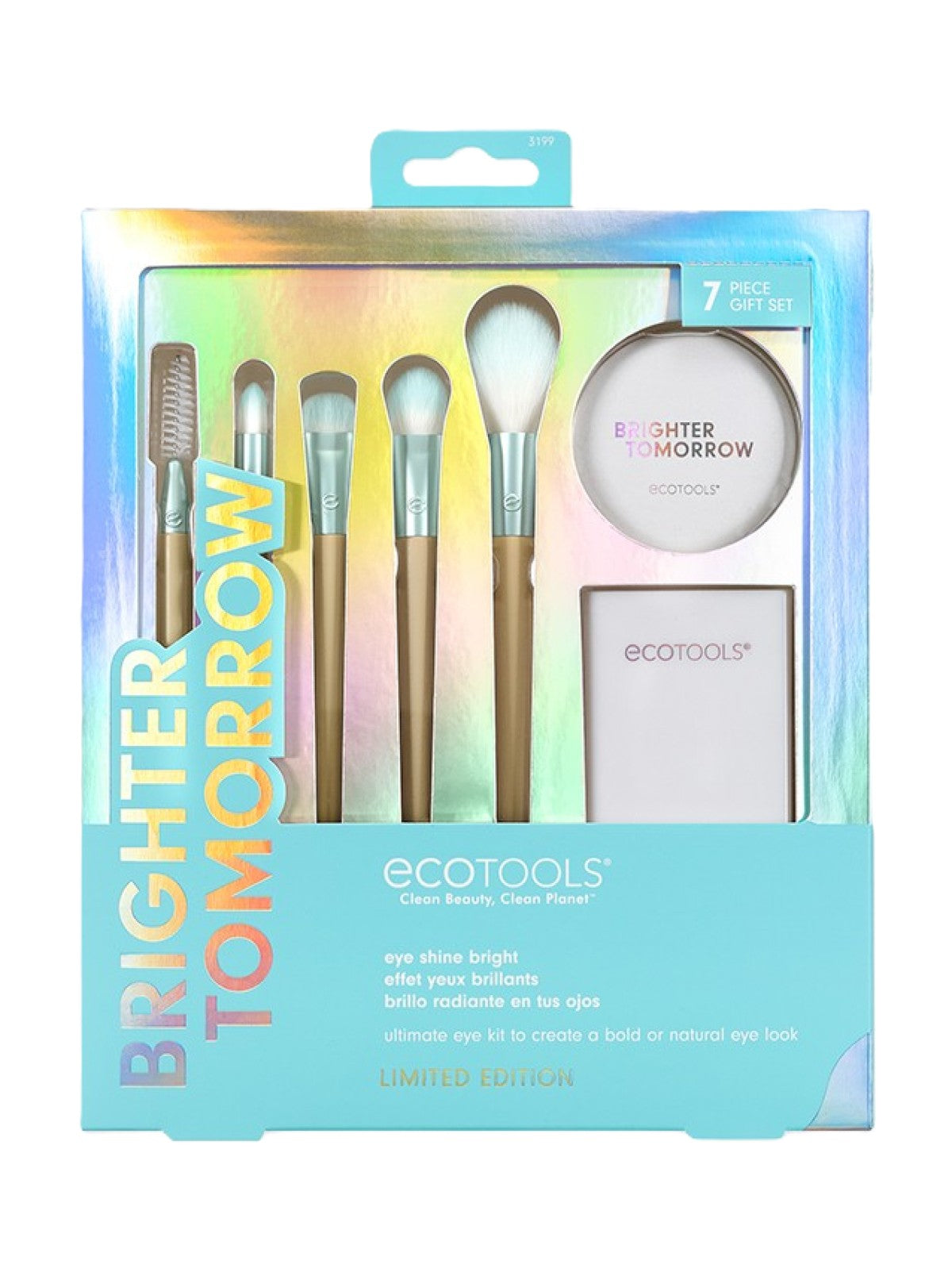 ECOTOOLS BRIGHTER TOMORROW 7 PIECE GIFT SET EYE SHINE BRIGHT LIMITED EDITION Main image