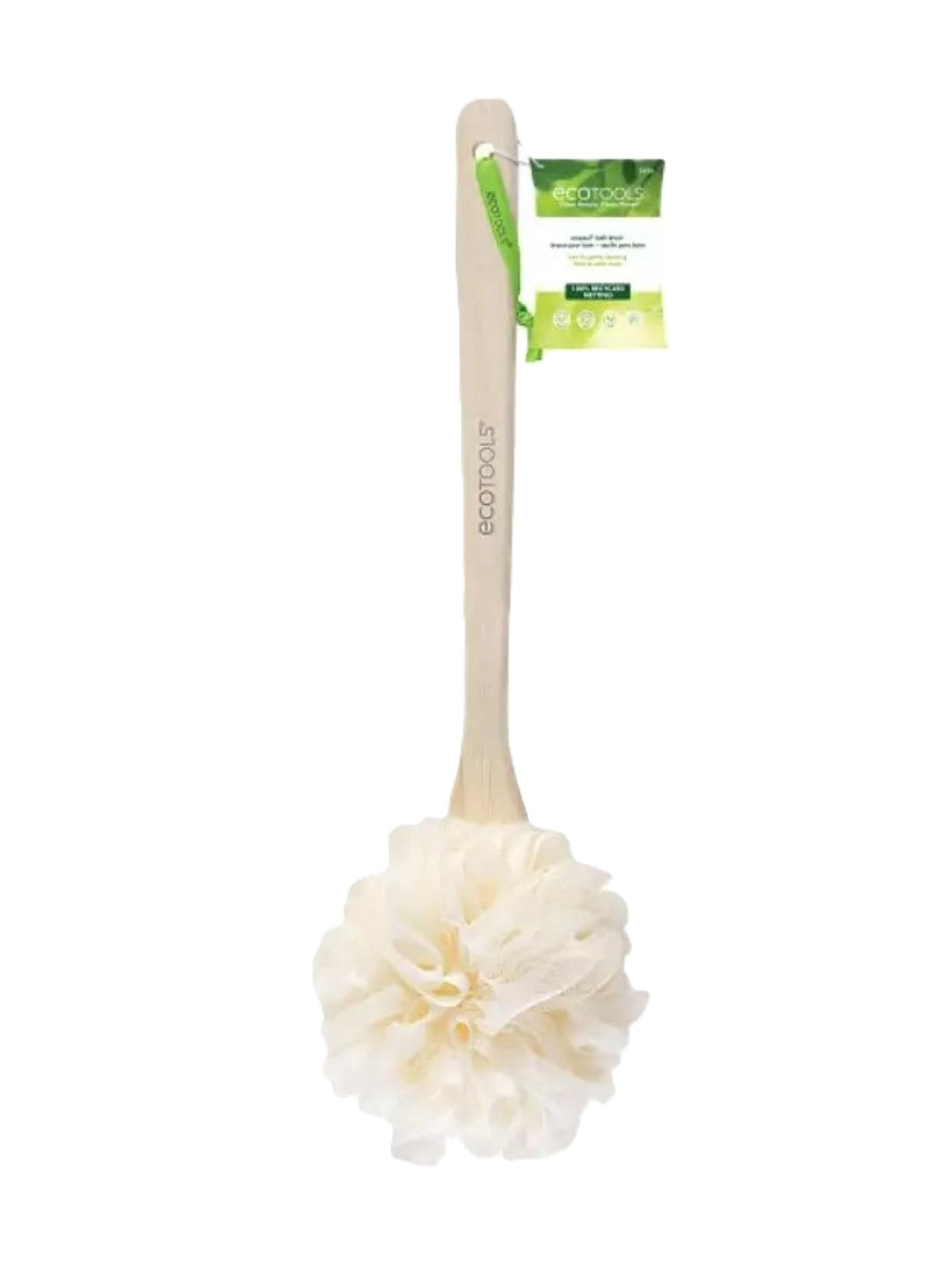 ECOTOOLS CLEAN BEAUTY, CLEAN PLANET ECOPOUF BATH BRUSH BEST FOR GENTLY CLEANSING HARD-TO-REACH AREAS Main image