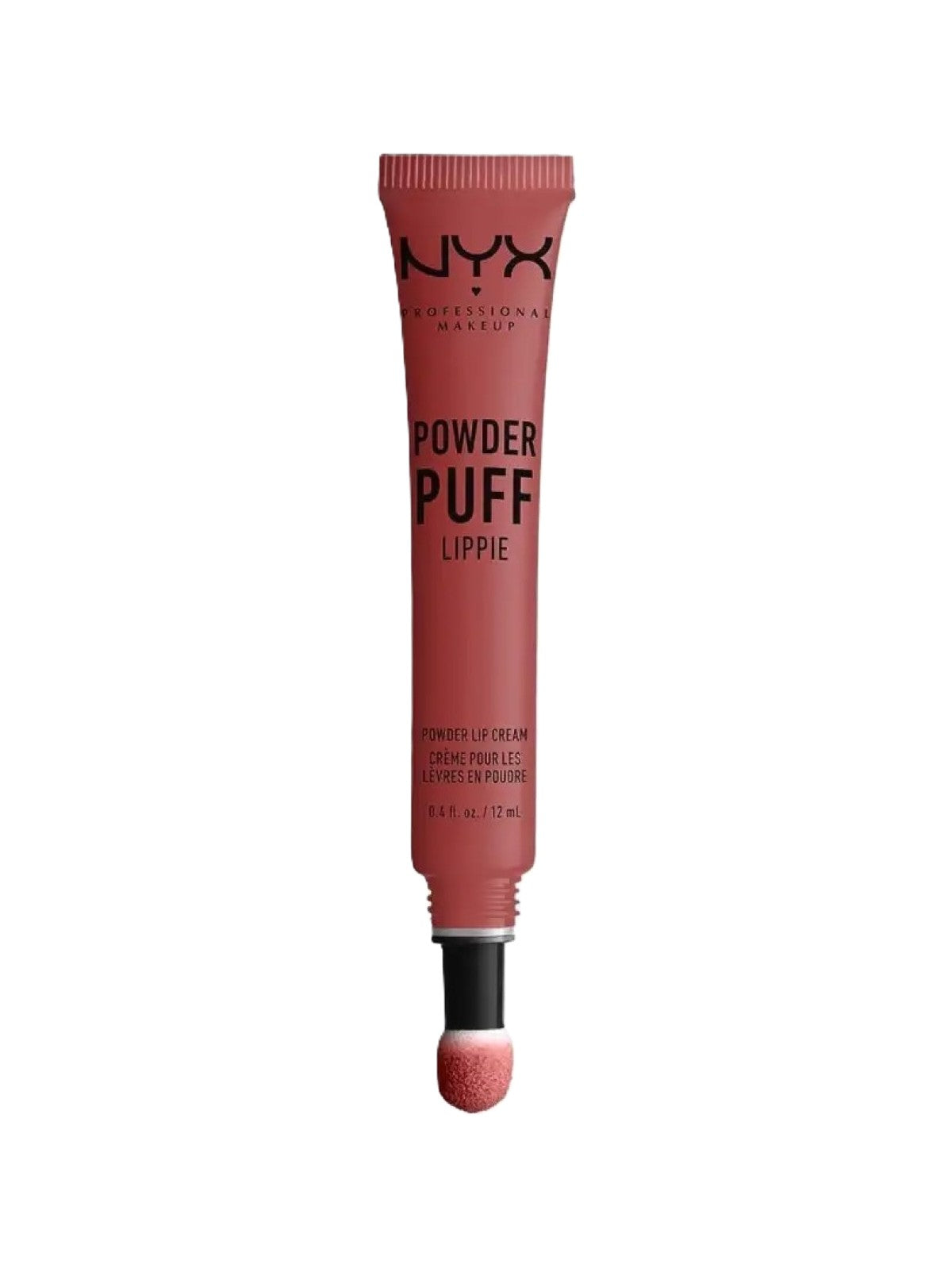 NYX PROFESSIONAL MAKEUP POWDER PUFF LIPPIE LIP CREAM, PPL08 BEST BUDS 12ML