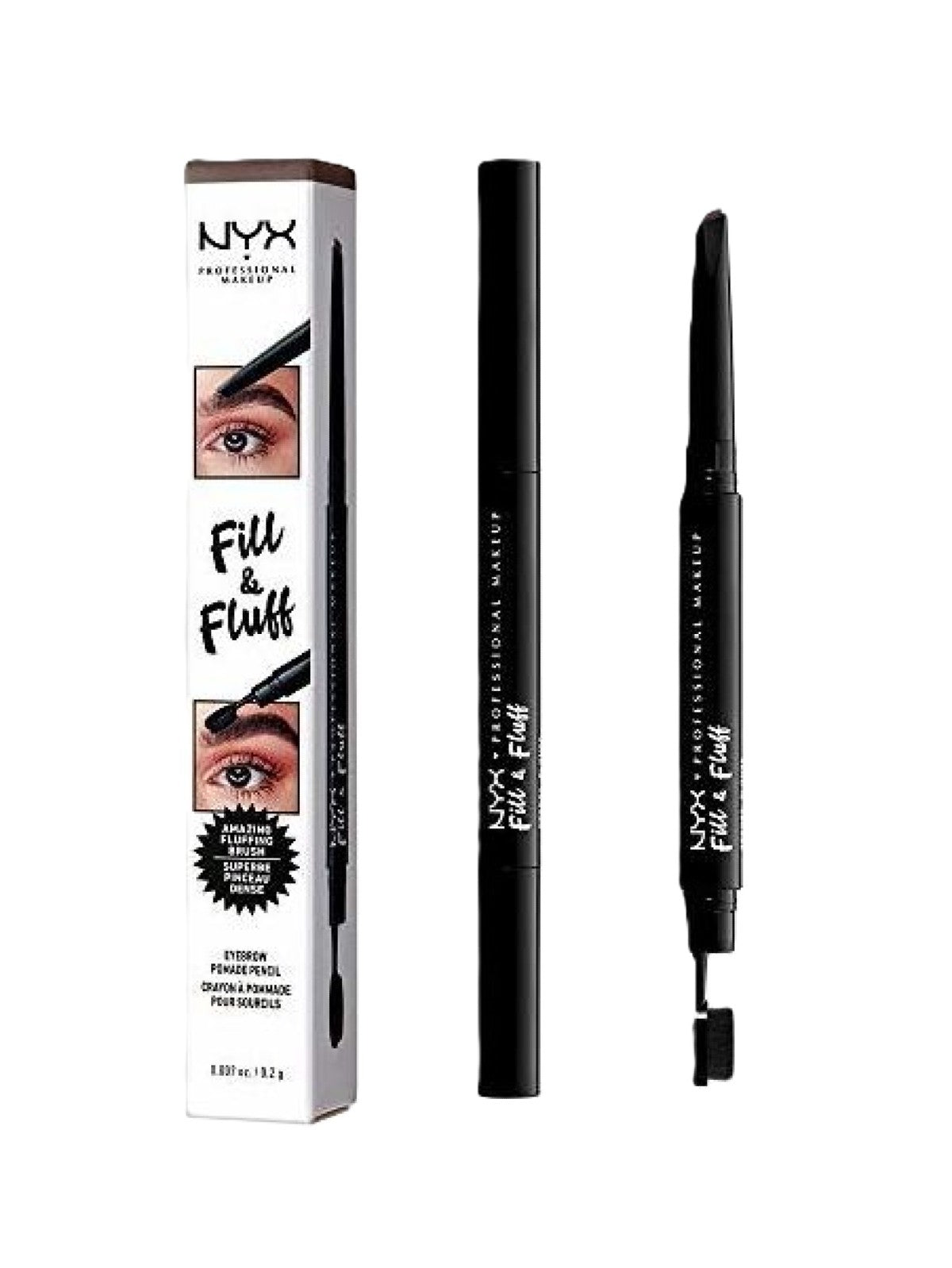 NYX FILL & FLUFF EYEBROW PENCIL FFEP04 CHOCOLATE 0.2G