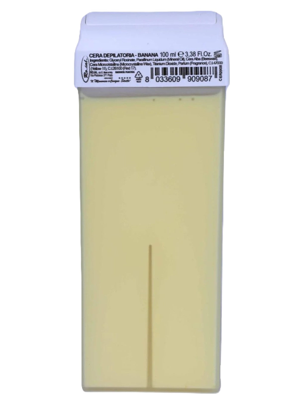 ROIAL WAX FAT-SOLUBLE DEPILATORY ROLLER 100ML BANANA