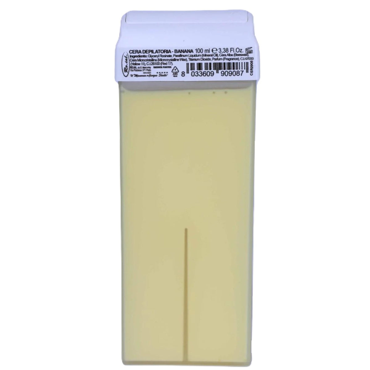 ROIAL WAX FAT-SOLUBLE DEPILATORY ROLLER 100ML BANANA Main image