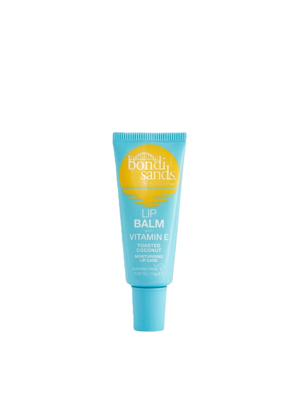 BONDI SANDS LIP BALM WITH VITAMIN E TOASTED COOCNUT MOISTURISING LIP CARE 10G