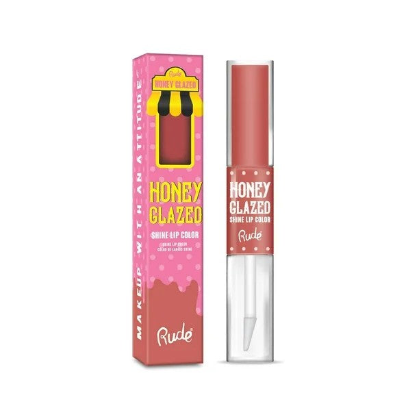 RUDE HONEY GLAZED SHINE LIP COLOR 38005 CRULLERS 3.6G