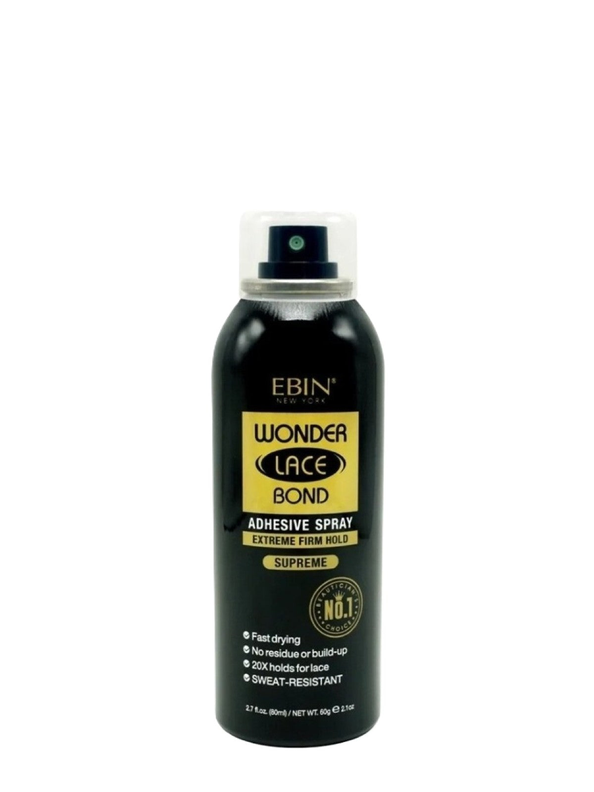 EBIN WONDER LACE BOND ADHESIVE SPRAY EXTREME FIRM HOLD SUPREME 180ML