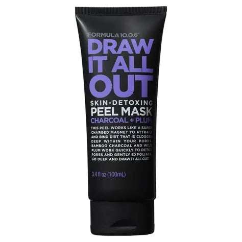 FORMULA 10.0.6 DRAW IT ALL OUT SKIN-DETOXING PEEL MASK 100ML