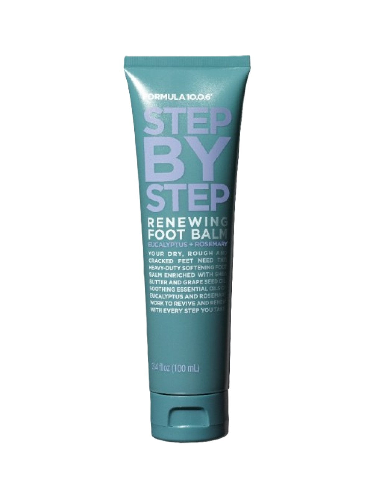 FORMULA 10.0.6 STEP BY STEP RENEWING FOOT BALM EUCALYPTUS + ROSEMARY 100ML