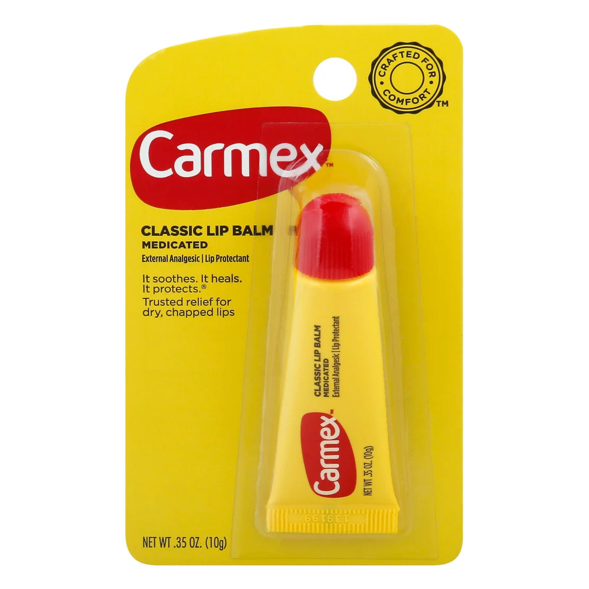CARMEX CLASSIC LIP BALM MEDICATED 10G Main image
