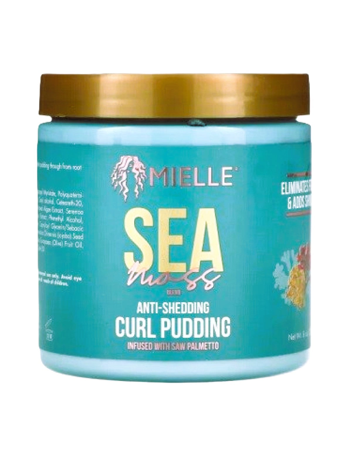 MIELLE SEA MOSS BLEND ANTI SHEDDING CURL PUDDING 235ML