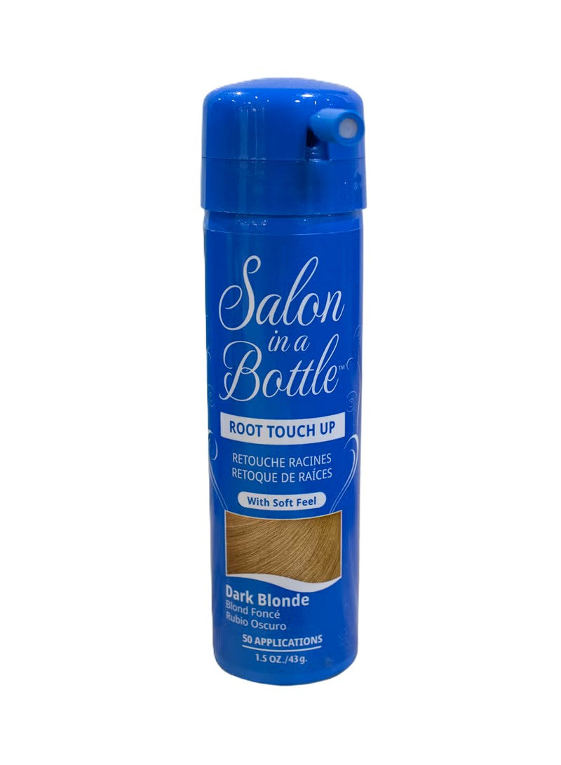SALON IN A BOTTLE ROOT TOUCH UP HAIR SPRAY DARK BLONDE FONCE RUBIO OSCURO 43G