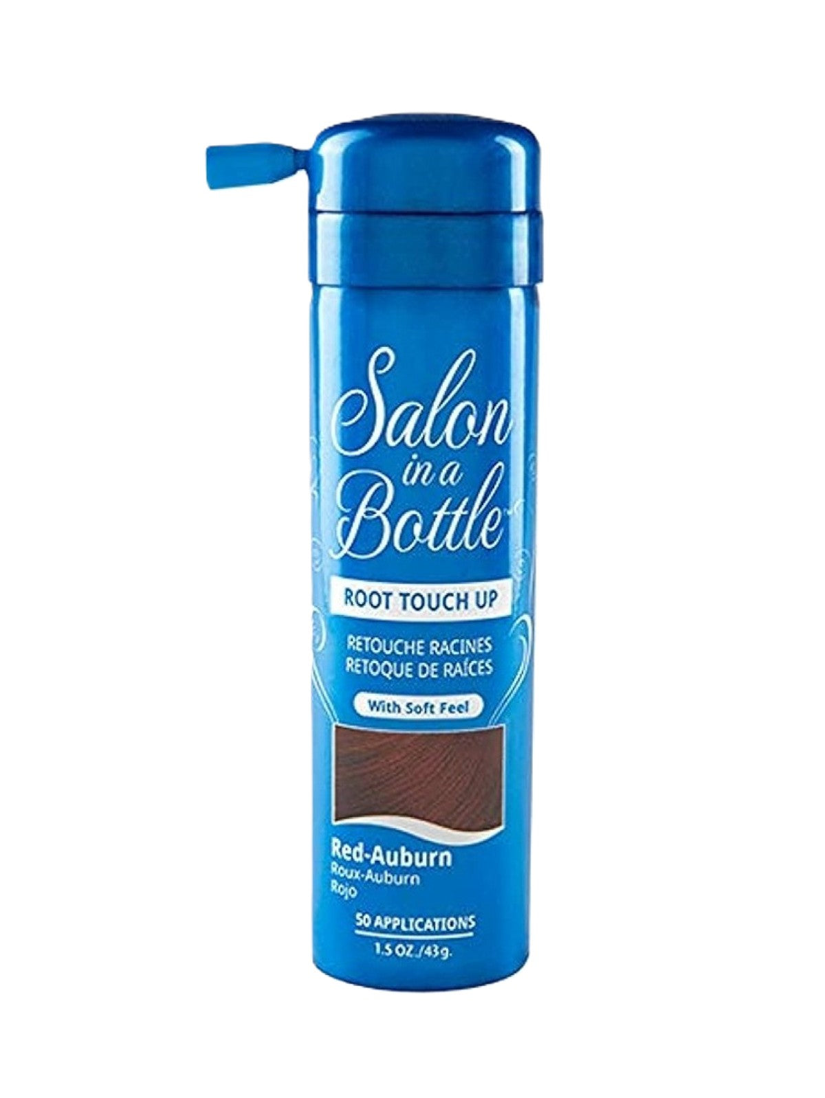 SALON IN A BOTTLE ROOT TOUCH UP HAIR SPRAY RED AUBURN 43G