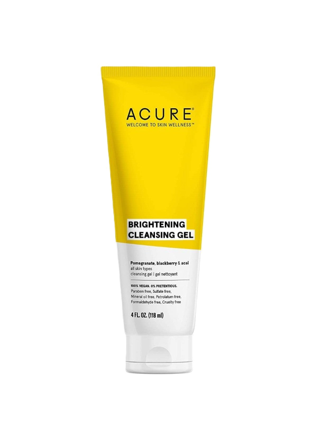 ACURE BRIGHTENING CLEANSING GEL 118ML Main image