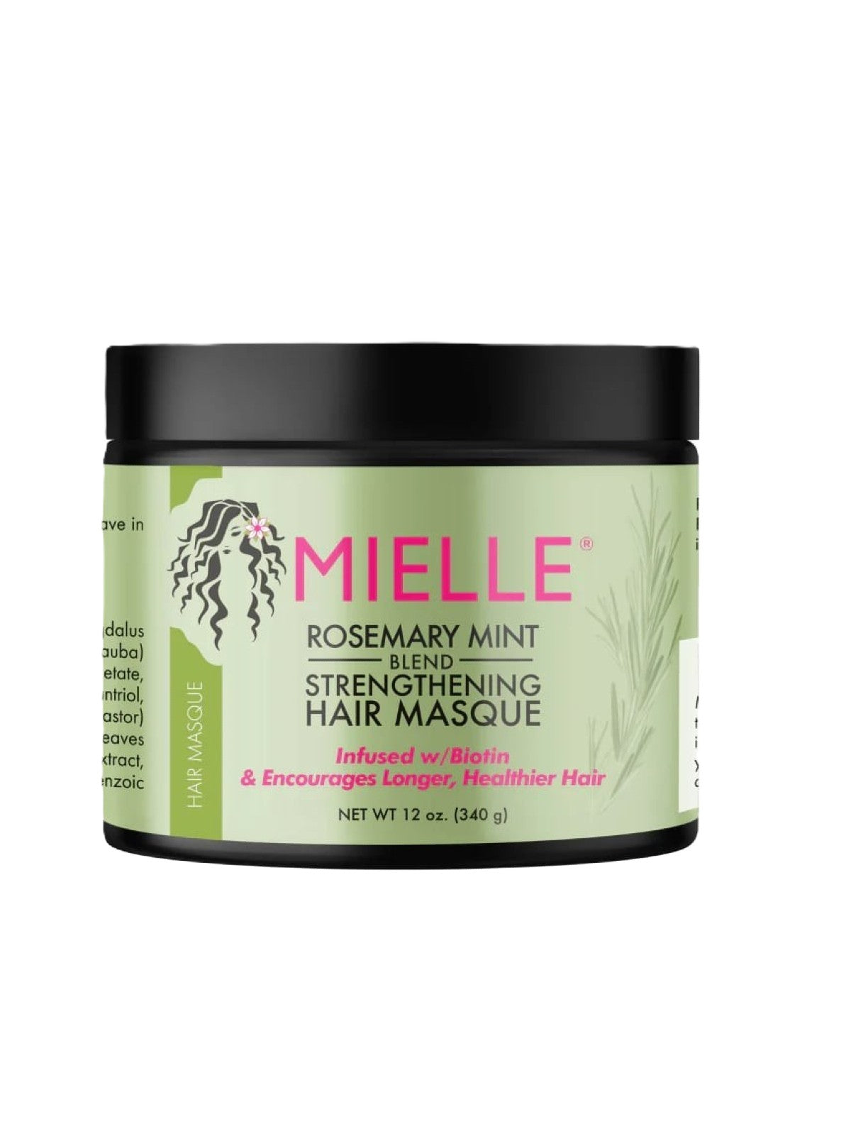 MIELLE ROSEMARY MINT STRENGTHENING HAIR MASQUE 340G