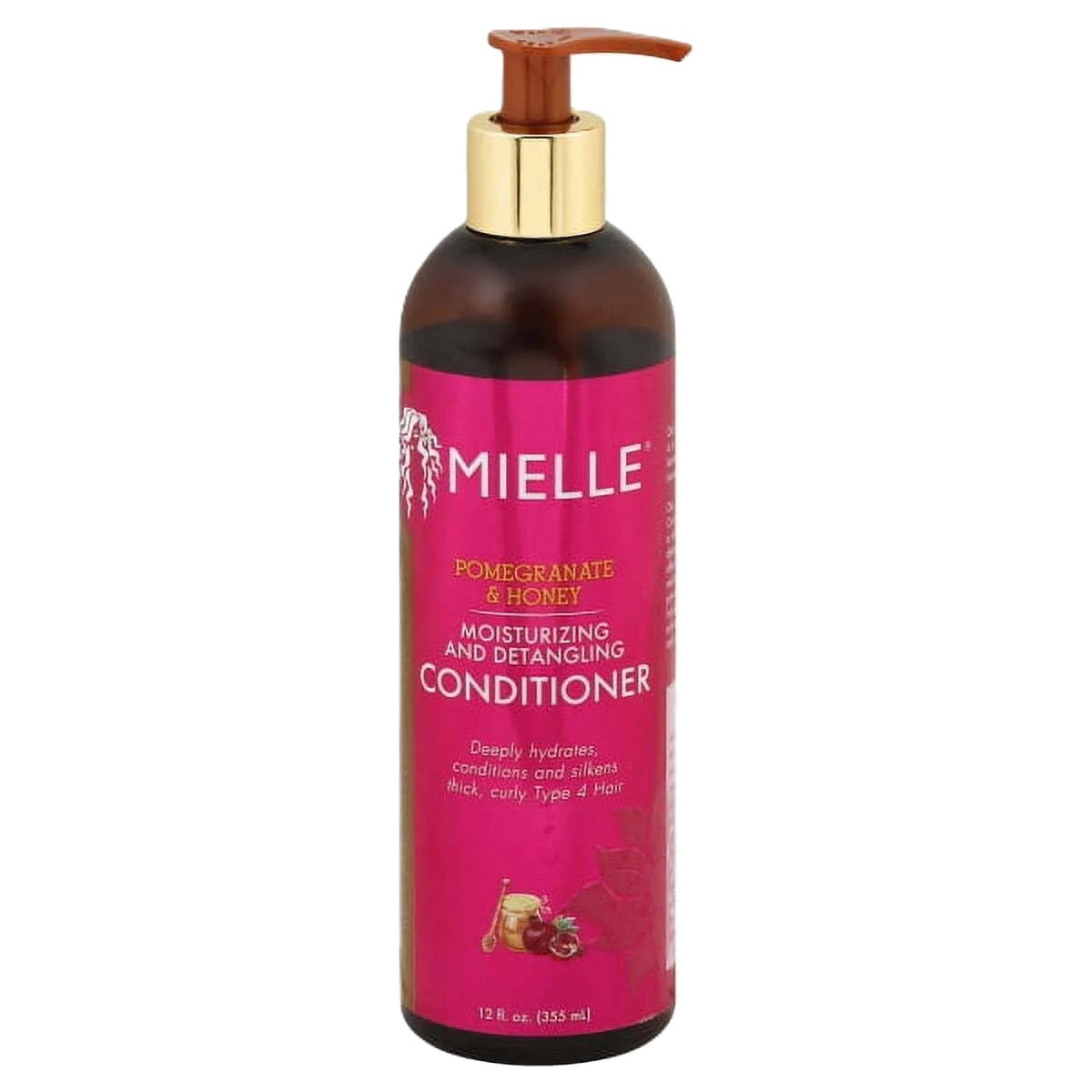 MIELLE POMEGRANATE AND HONEY MOISTURIZING AND DETANGLING CONDITIONER 355ML