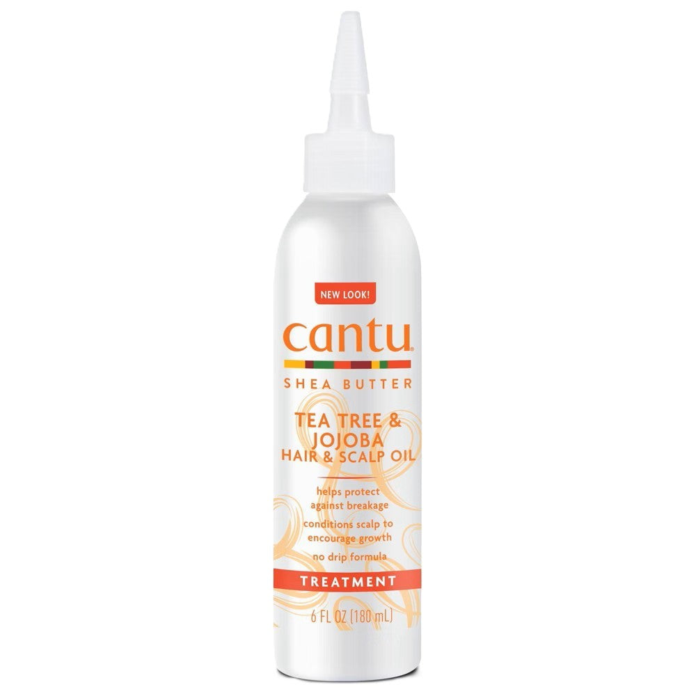 CANTU shea butter tea tree and jojoba HAIR and SCALP OIL TREATMENT 180ml Main image