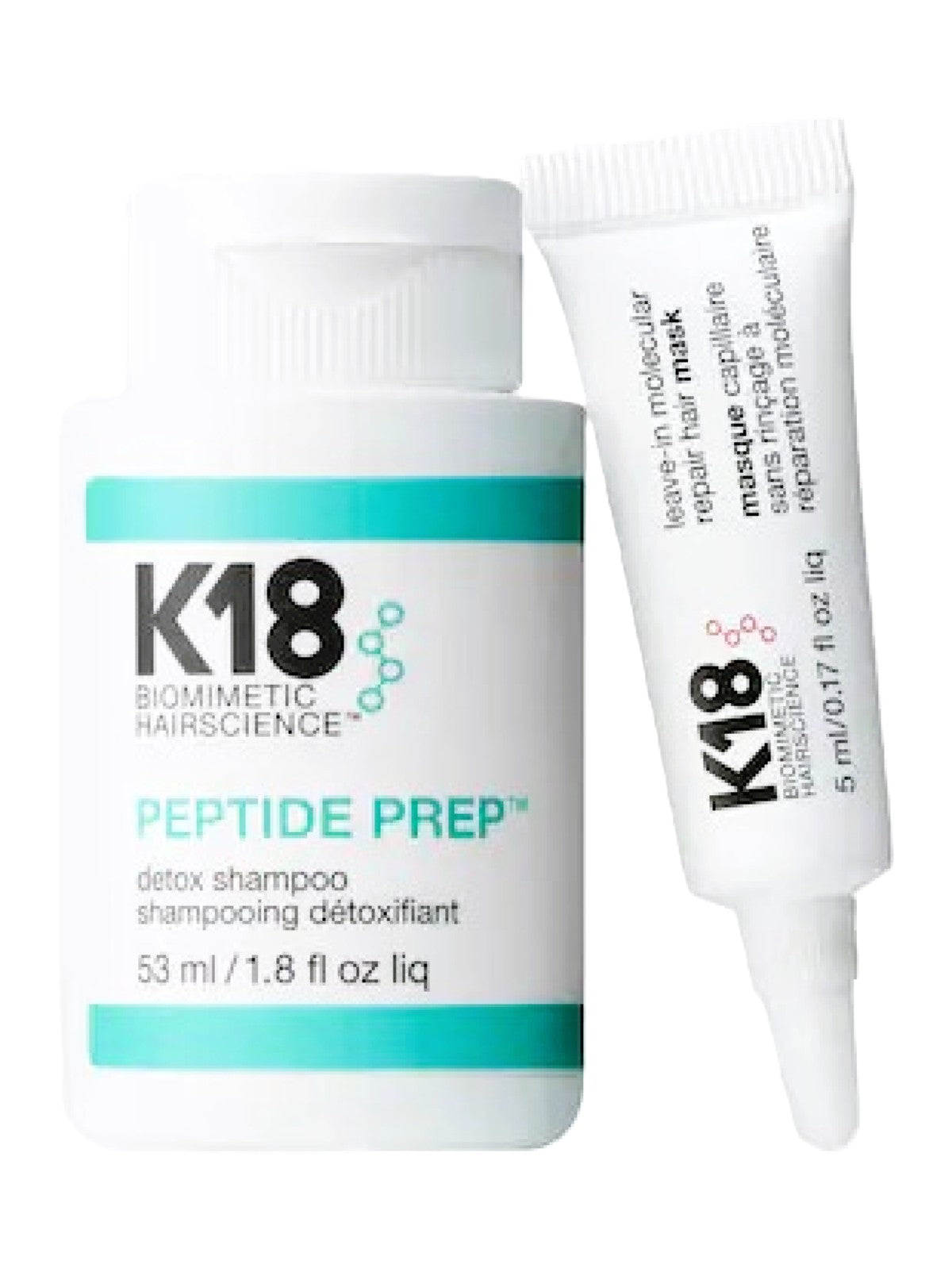 SEPHORA K18 BIOMIMETIC HAIRSCIENCE BEAUTY INSIDER CLEANSE + REPAIR YOUR HAIR SET