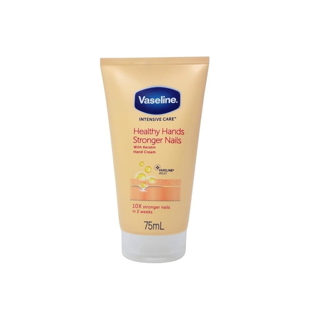 VASELINE - HEALTHY HANDS STONGER NAILS HAND CREAM - 75ML Main image