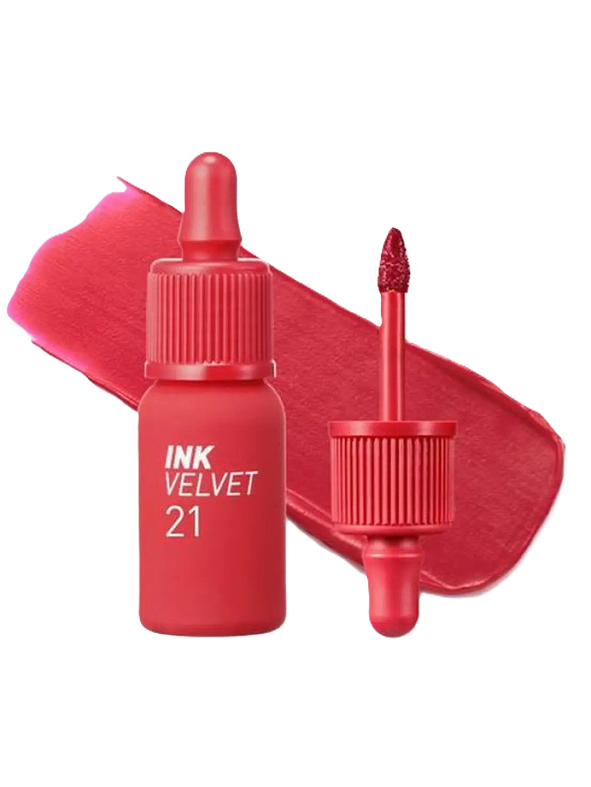PERIPERA INK VELVET 21 VITALITY CORAL RED 4G
