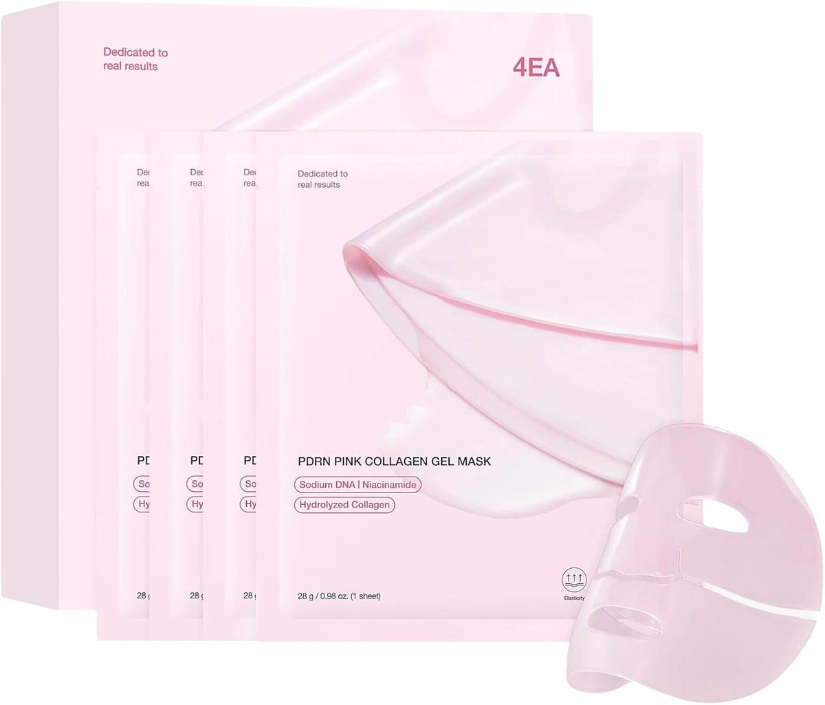MEDICUBE PDRN PINK COLLAGEN GEL MASK 28GX4EACH