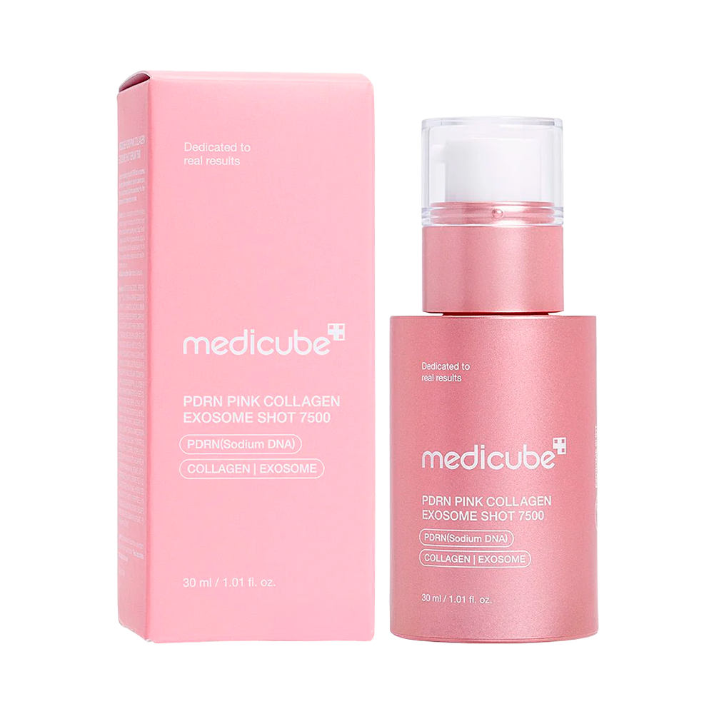 MEDICUBE PDRN PINK COLLAGEN EXOSOME SHOT 7500 SERUM 30ML Main image