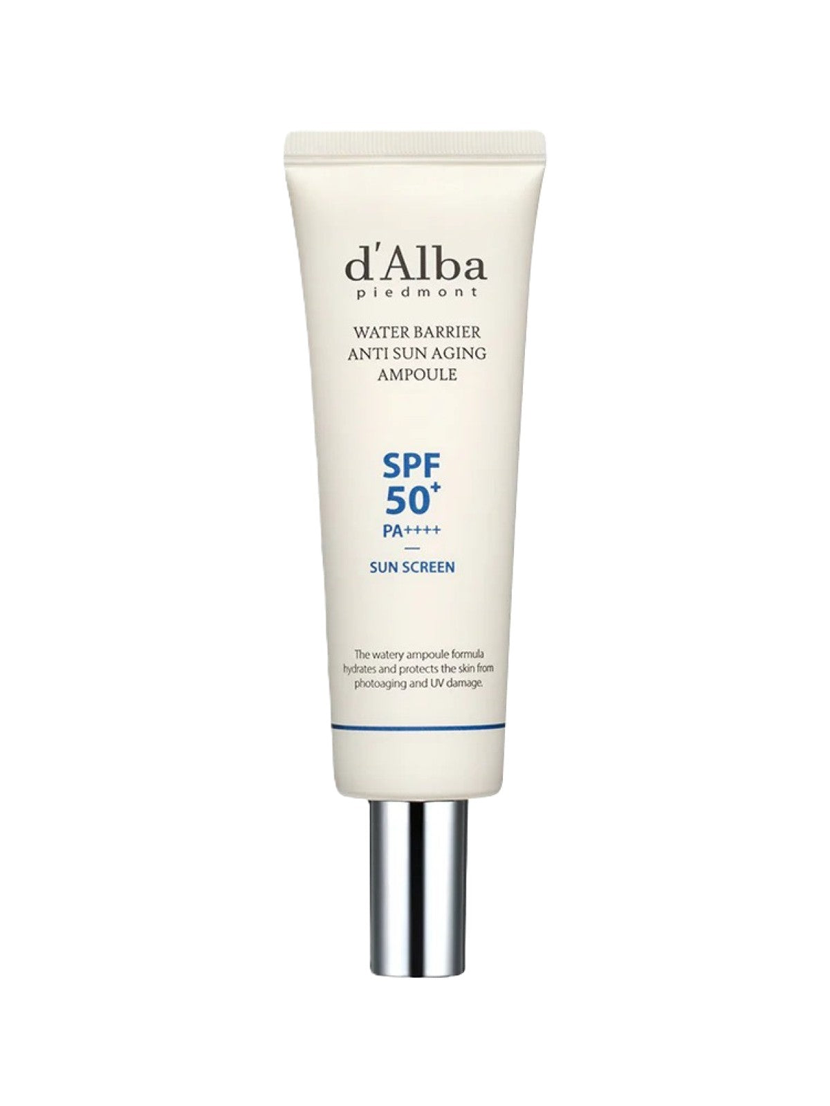 D' ALBA PIEDMONT WATER BARRIER ANTI SUN AGING AMPOULE SPF 50 SUN SCREEN 50ML Main image
