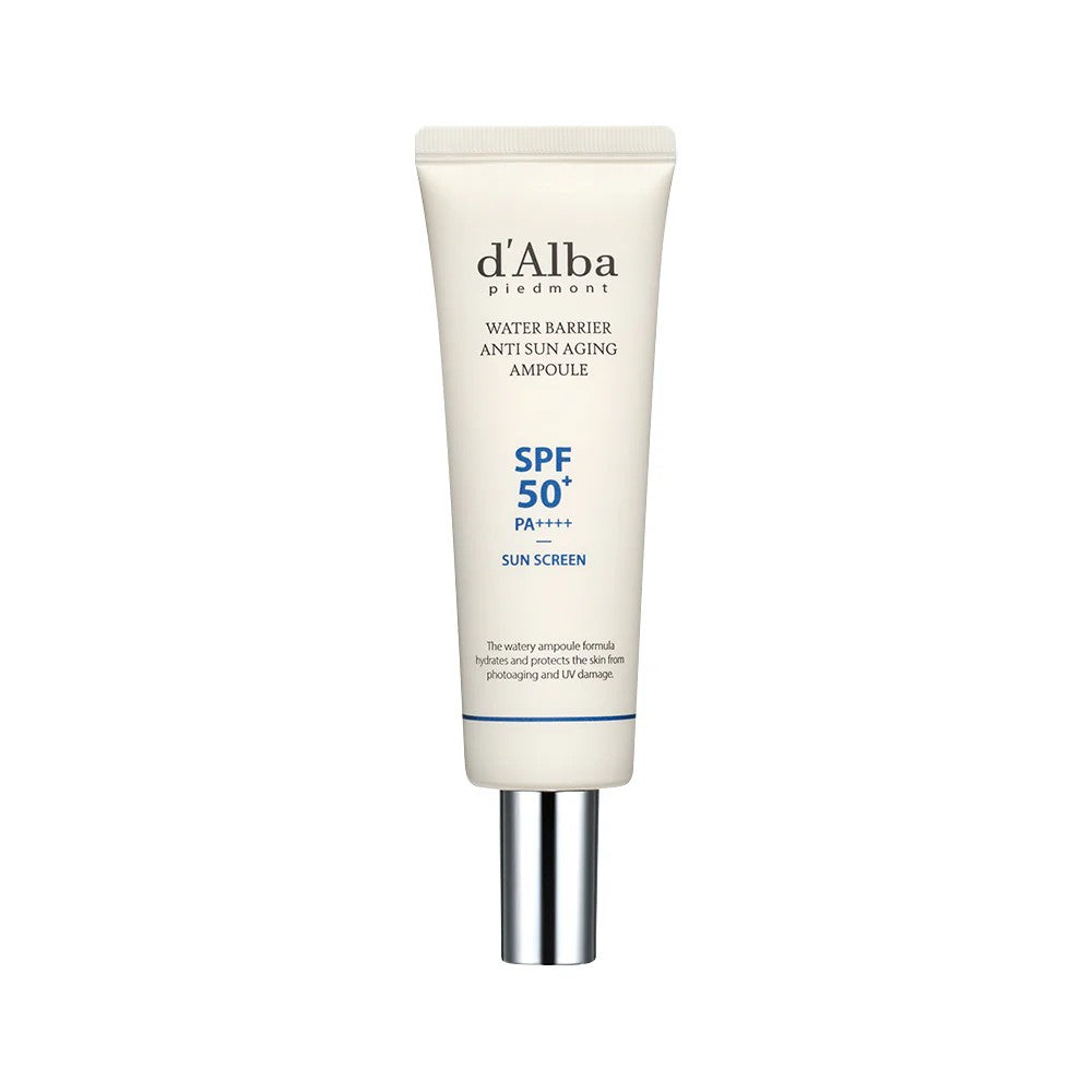 D' ALBA PIEDMONT WATER BARRIER ANTI SUN AGING AMPOULE SPF 50 SUN SCREEN 50ML Main image