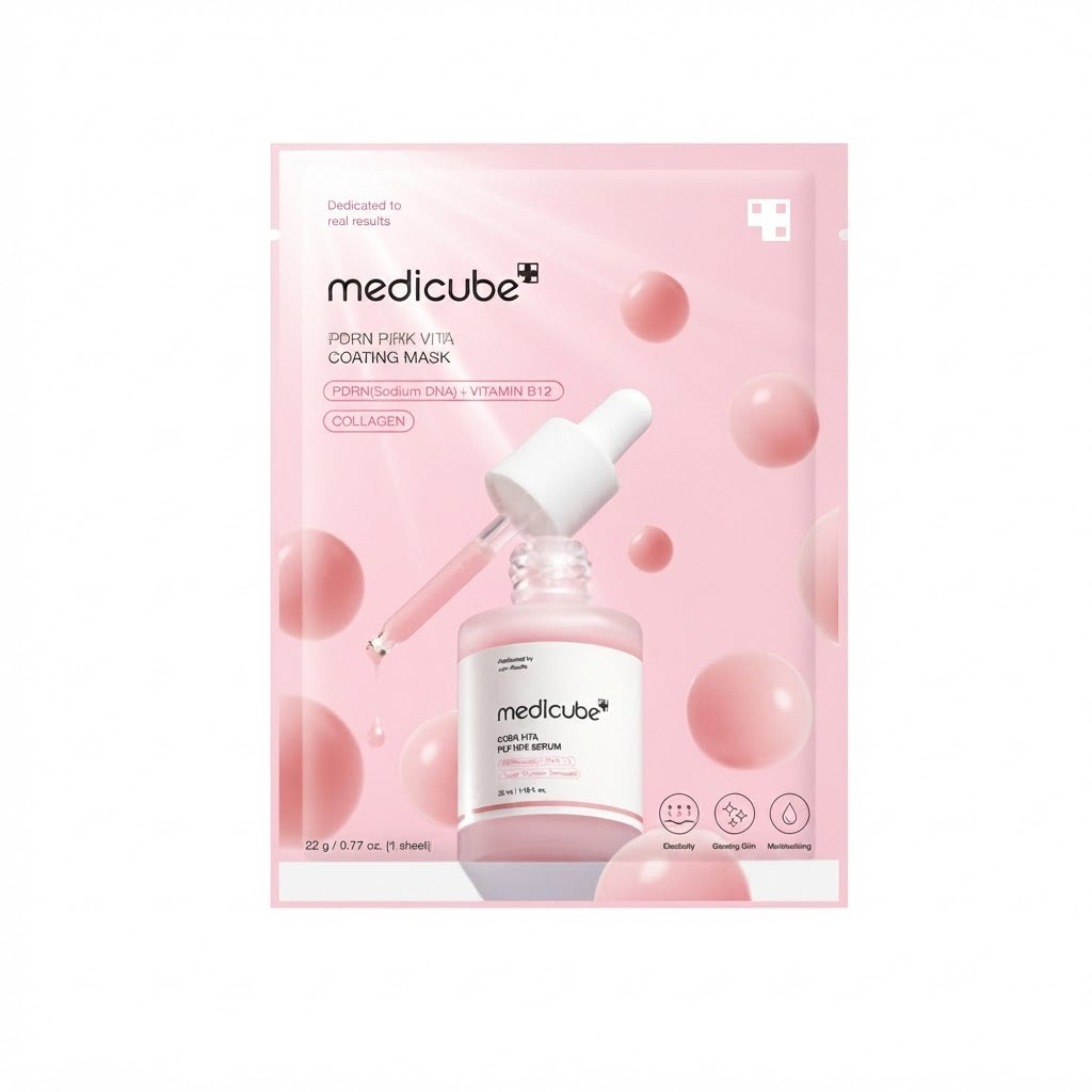 MEDICUBE PDRN PINK VITA COATING MASK 1 SHEET 22G Main image