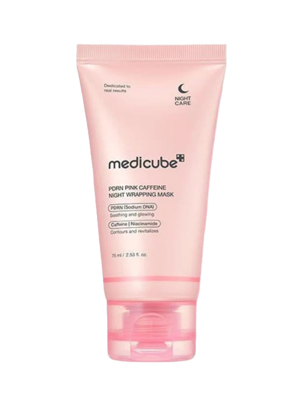 MEDICUBE PDRN PINK CAFFEINE NIGHT WRAPPING MASK 75ML Main image