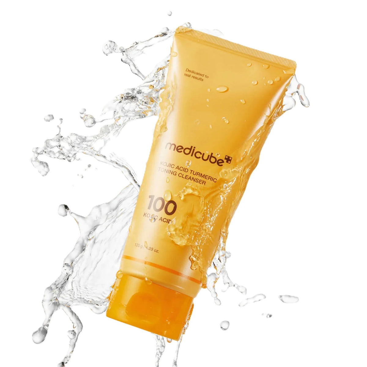 MEDICUBE KOJIC ACID TURMERIC TONING CLEANSER 120G Main image