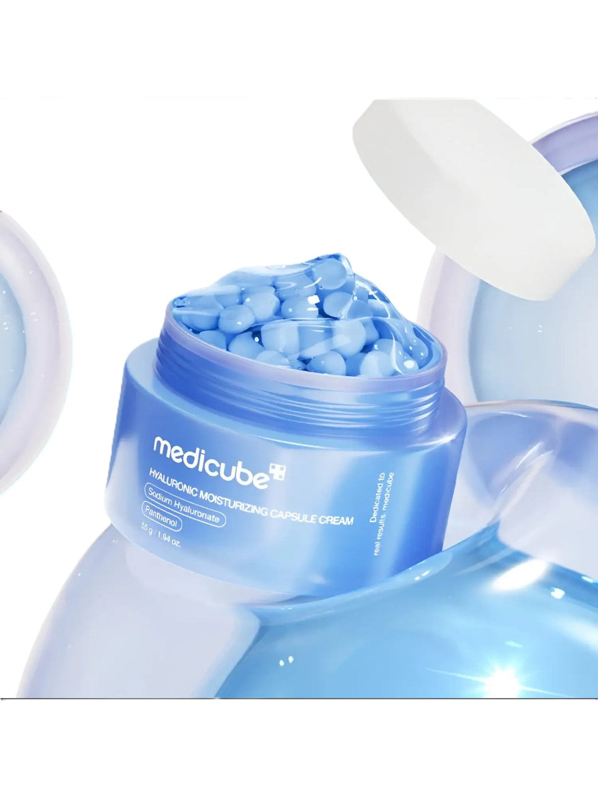 MEDICUBE HYALURONIC MOISTURIZING CAPSULE CREAM 55G