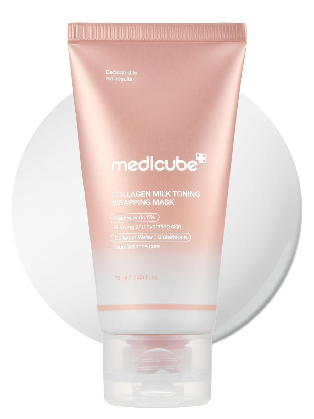 MEDICUBE COLLAGEN MILK TONING WRAPPING MASK 75ML Main image