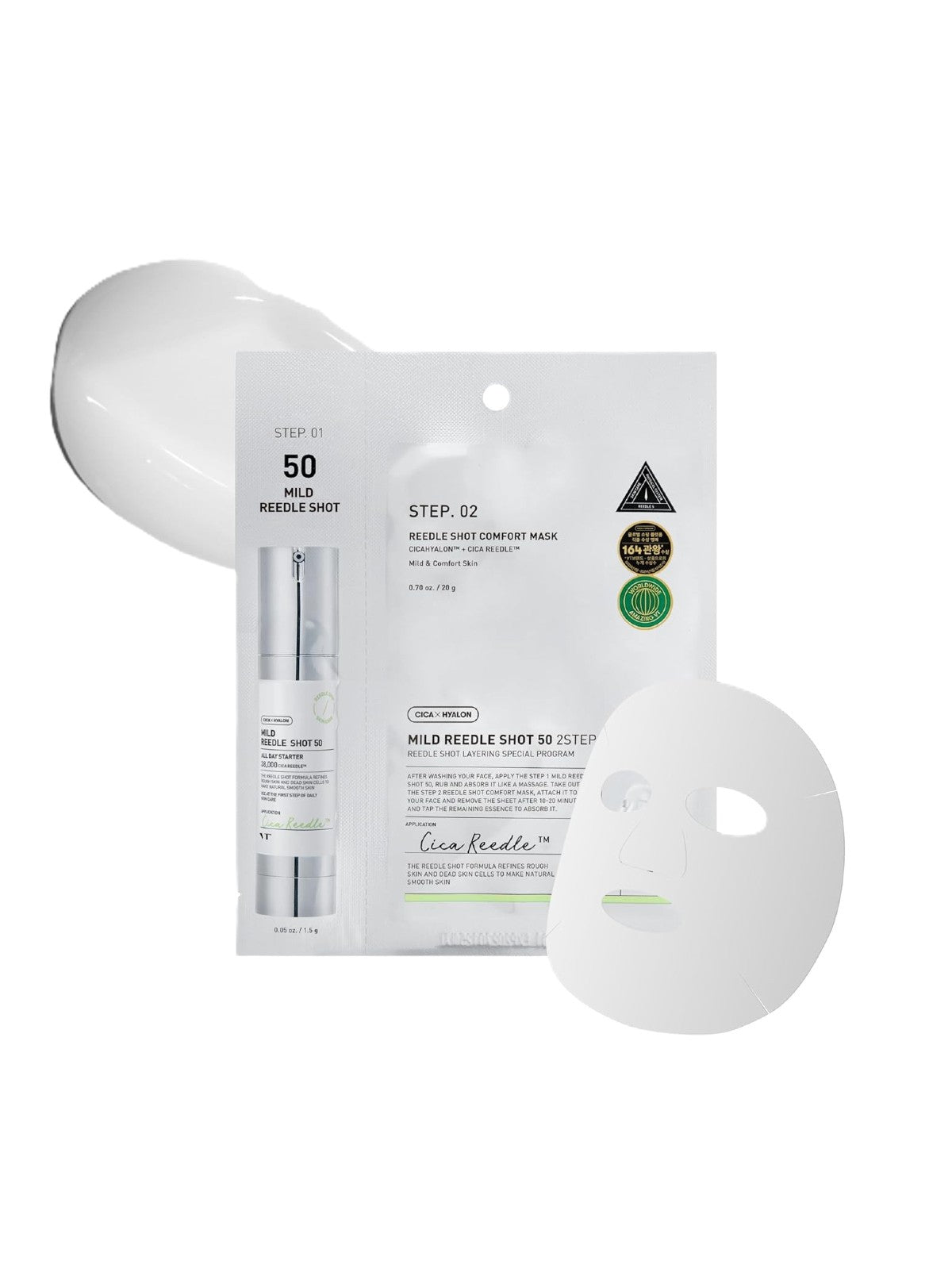 VT MILD REEDLE SHOT 50 2 STEP MASK 25G Main image