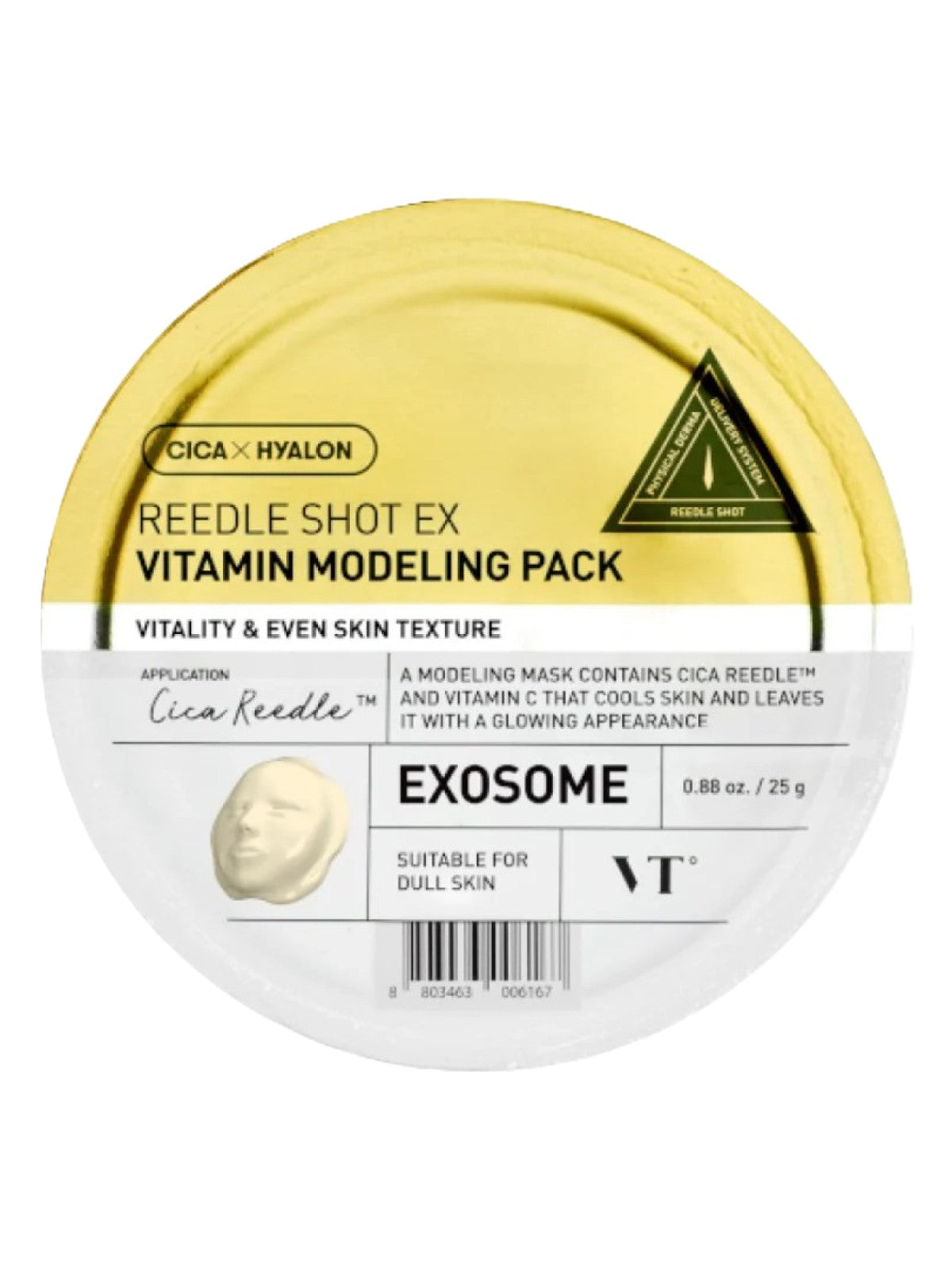 VT REEDLE SHOT EX VITAMIN MODELING PACK 25G VITALITY AND EVEN SKIN TEXTURE