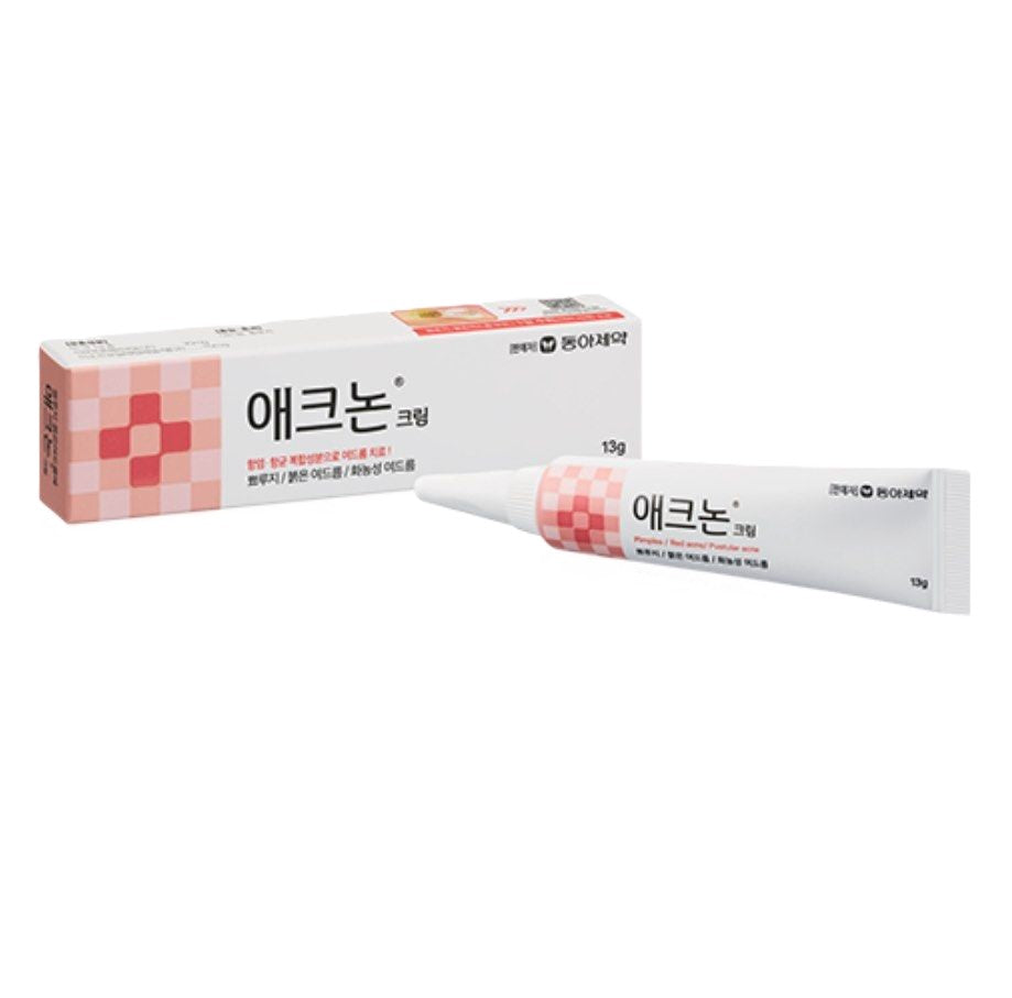 ACNON CREAM DOUBLE COMPOUND COMPONENTS FOR ACNE TREATMENT PIMPLES/RED ACNE/PUSTULAR ACNE 13G