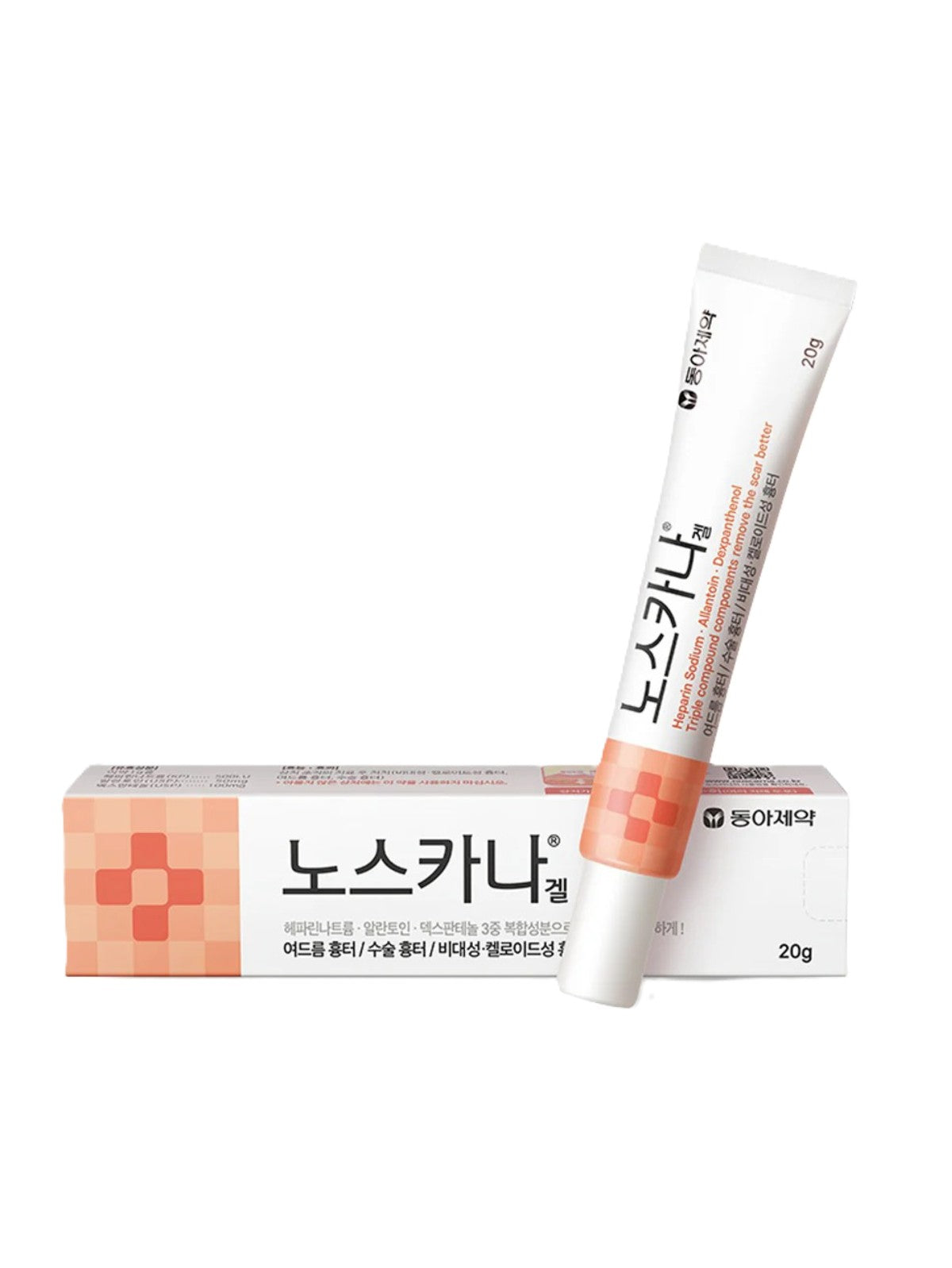 NOSCARNA GEL TRIPLE COMPOUND COMPONENTS REMOVE THE SCAR BETTER 20G