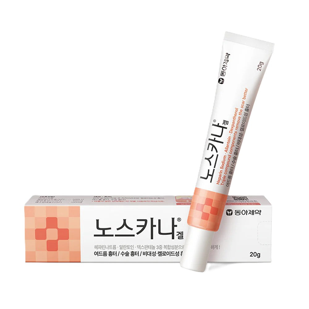 NOSCARNA GEL TRIPLE COMPOUND COMPONENTS REMOVE THE SCAR BETTER 20G