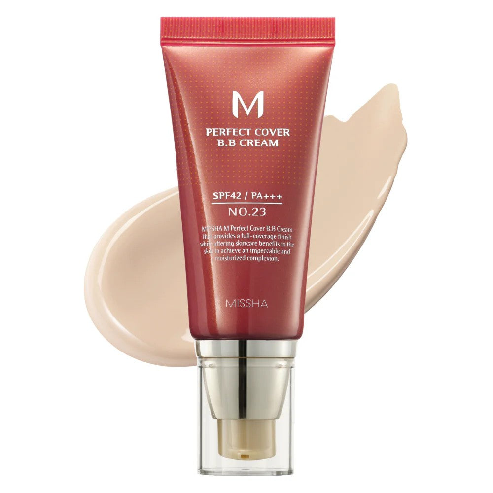 MISSHA M PERFECT COVER BB CREAM SPF 42 PA+++ N0.23 NATURAL BIEGE (50ML) Main image