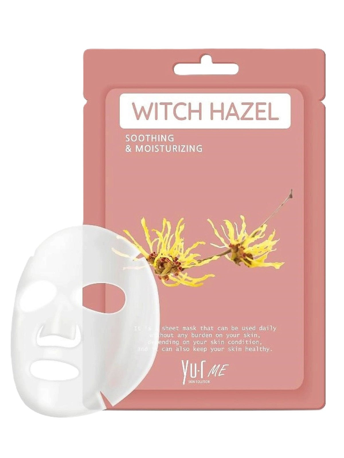 YU.R ME WITCH HAZEL SHEET MASK SOOTHING AND MOISTURIZING 25G