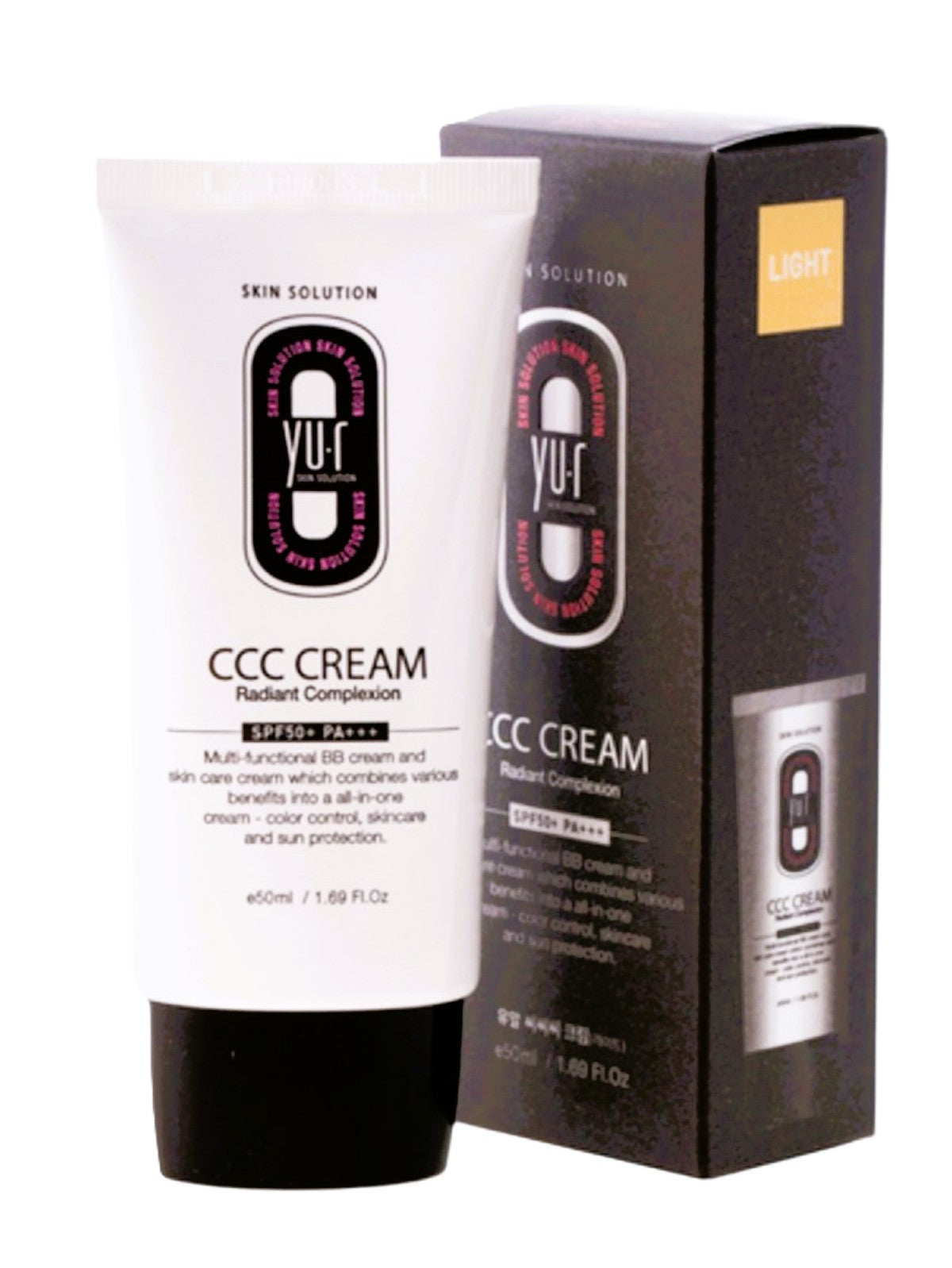YU.R SKIN SOLUTION CCC CREAM RADIANT COMPLEXION SPF50+ PA+++ LIGHT 50ML Main image