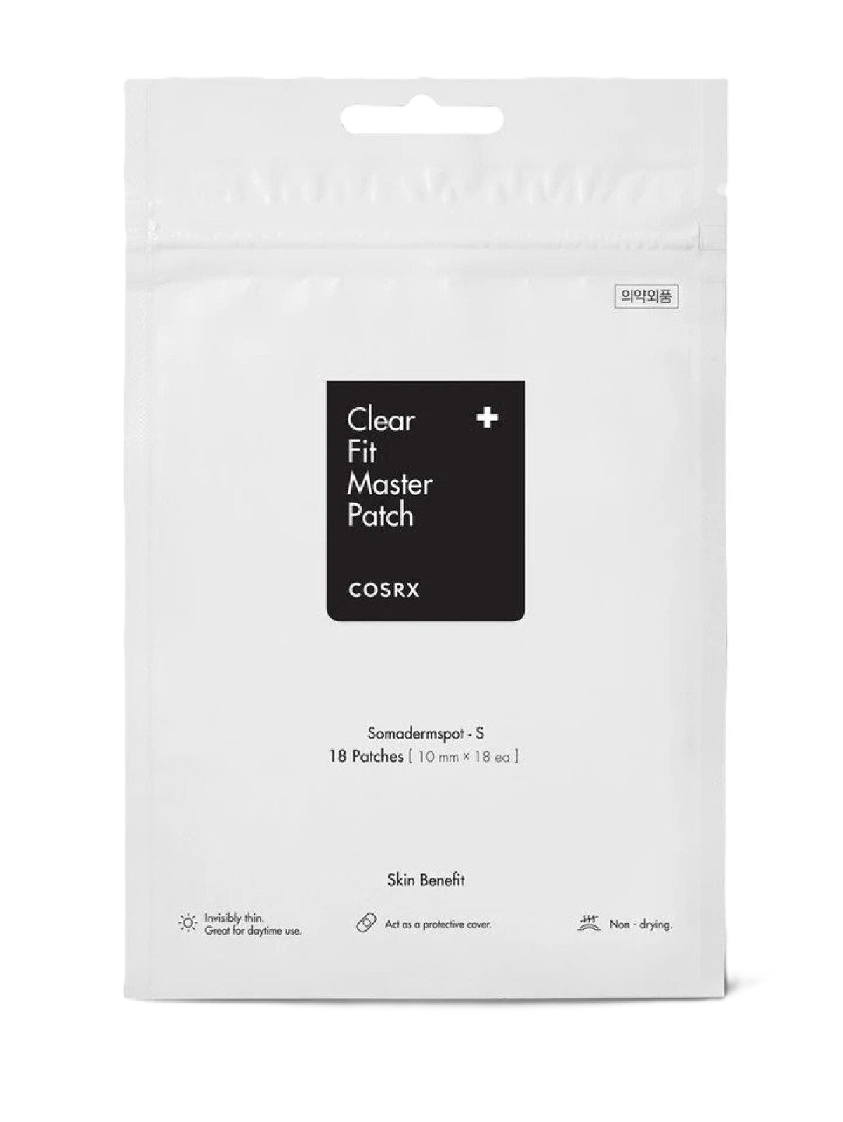 COSRX CLEAR FIT MASTER PATCH 18 PATCHES 10MM*18EA