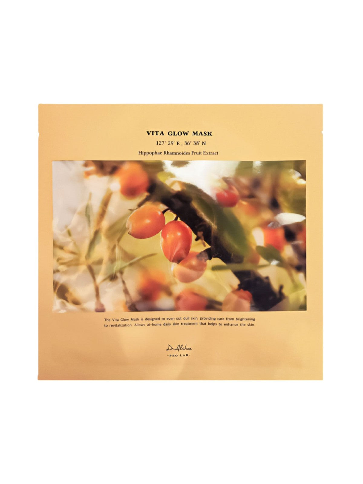 DR.ALTHEA VITA GLOW MASK HIPPOPHAE RHAMNOIDES FRUIT EXTRACT 1 SHEET