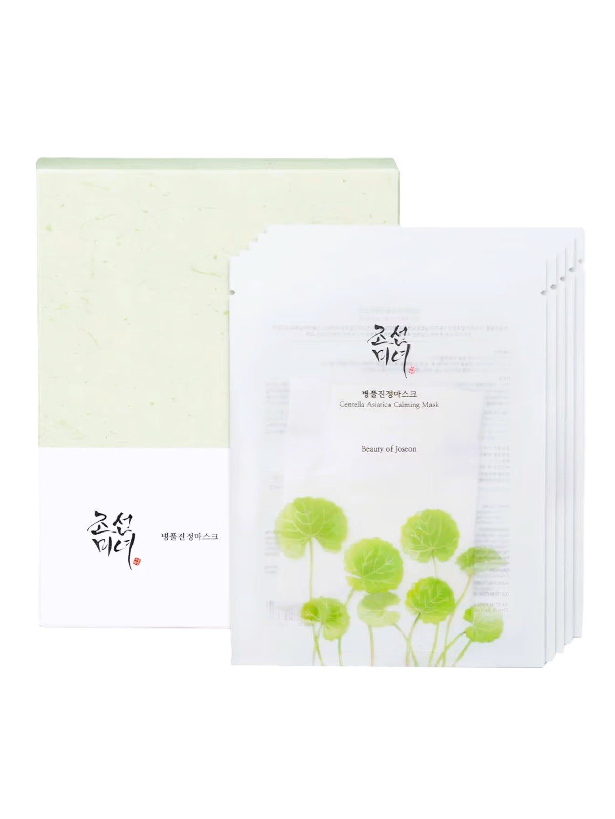 BEAUTY OF JOSEON CENTELLA ASIATICA CALMING MASK BOX OF 10 MASKS FOR ALL SKIN TYPES 25ML