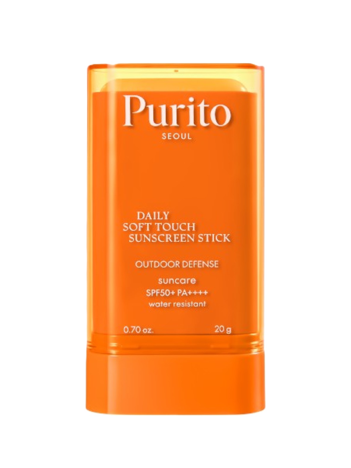 PURITO SEOUL DAILY SOFT TOUCH SUNSCREEN STICK OUTDOOR DEFENSE SUNCARE SPF50+ PA++++ WATER RESISTANT 20G Main image