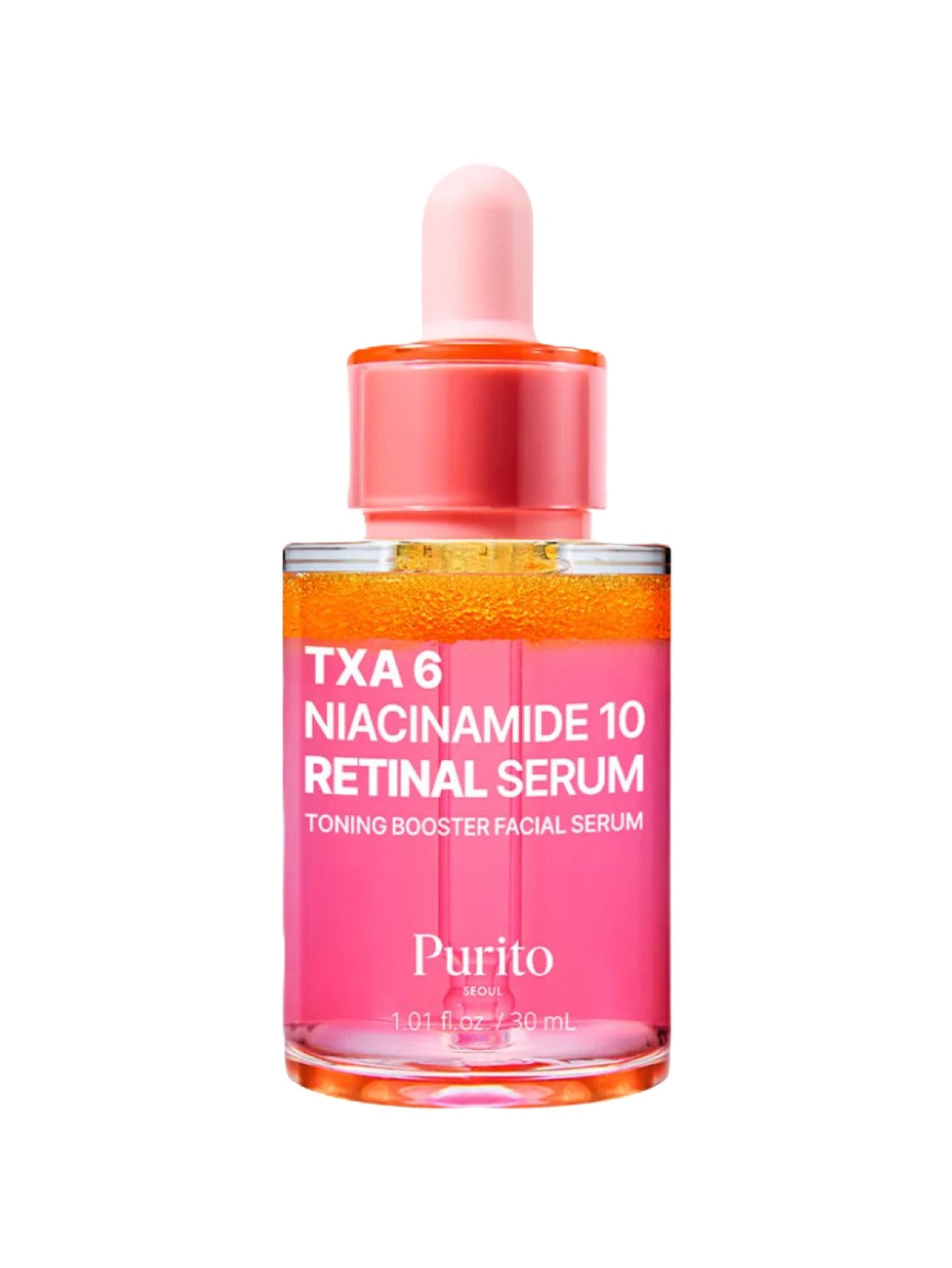 PURITO TXA 6 NIACINAMIDE 10 RETINAL SERUM TONING BOOSTER FACIAL SERUM 30ML Main image