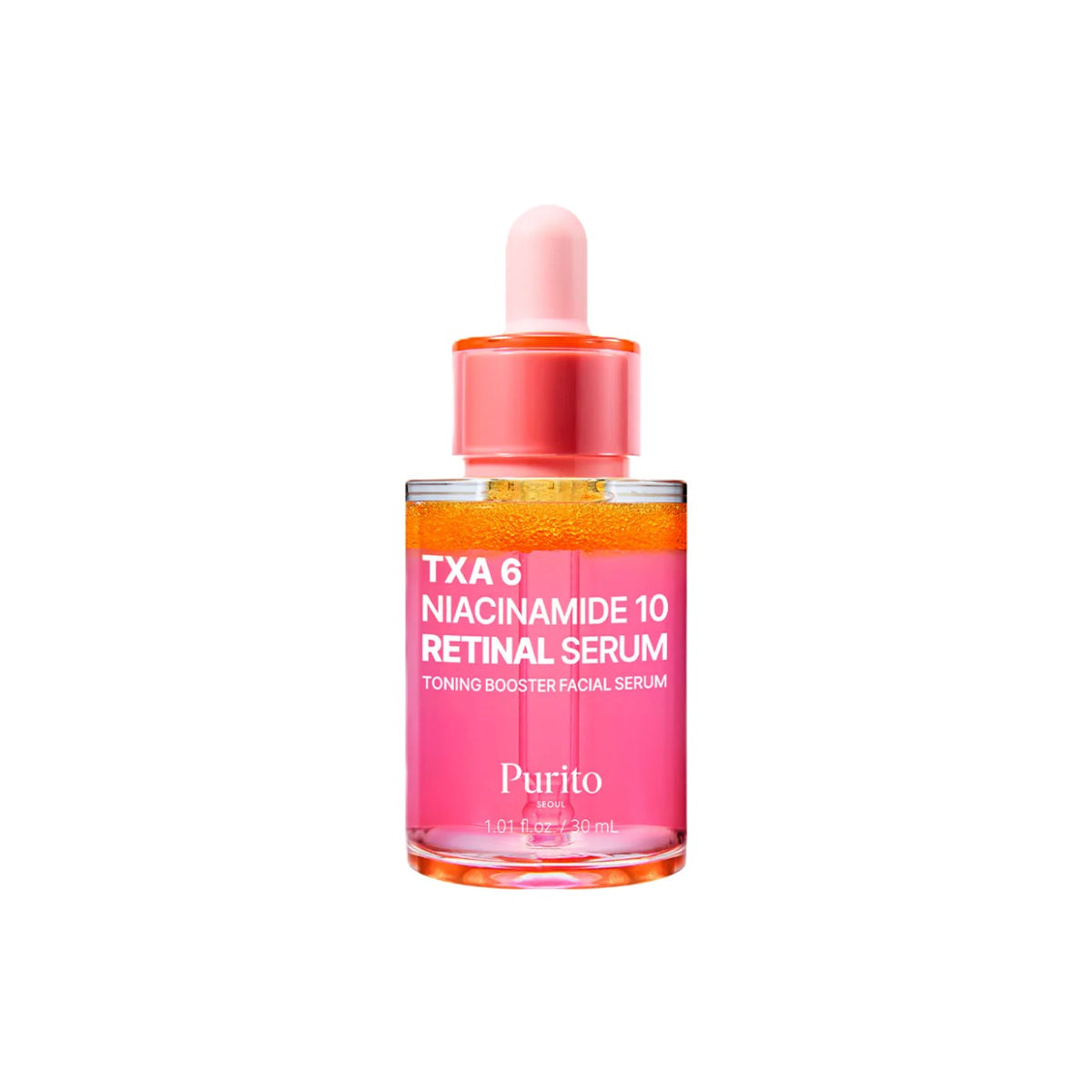 PURITO TXA 6 NIACINAMIDE 10 RETINAL SERUM TONING BOOSTER FACIAL SERUM 30ML