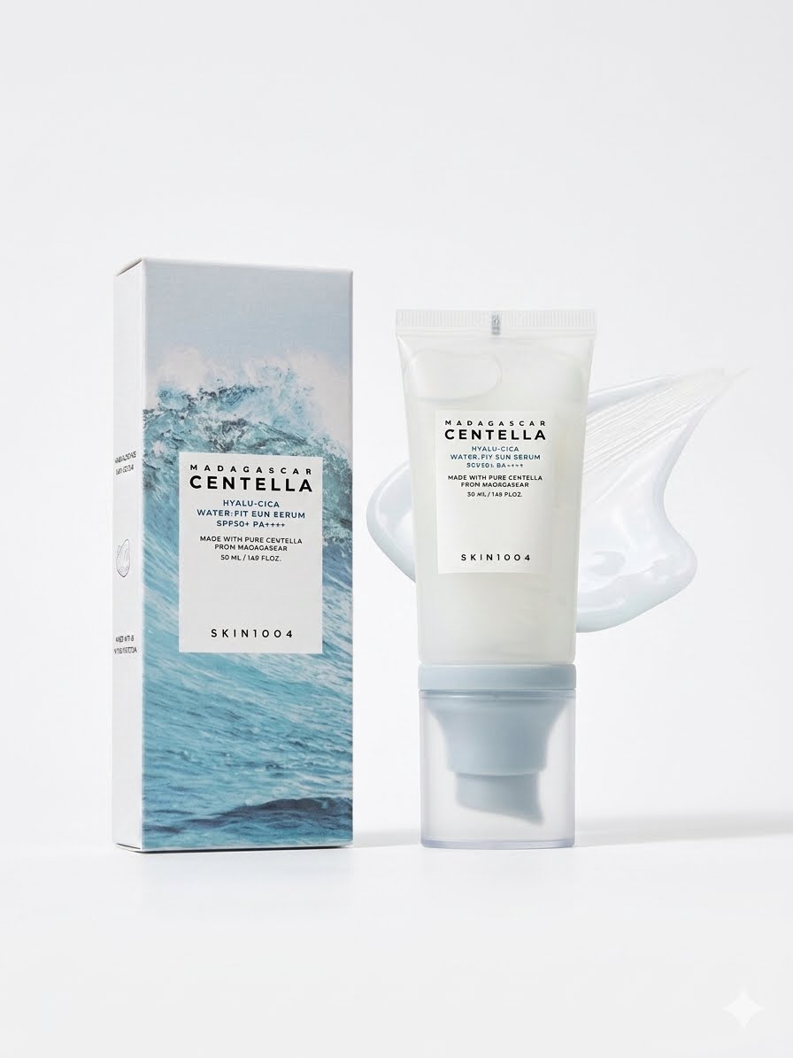 SKIN1004 MADAGASCAR CENTELLA HYALU CICA WATER FIT SUN SERUM SPF 50+ PA++++ 50ML