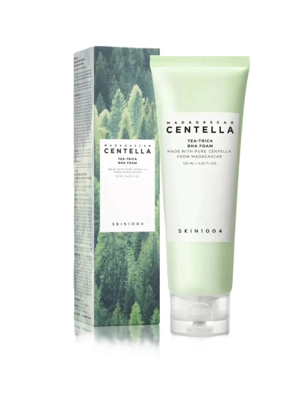 SKIN1004 MADAGASCAR CENTELLA TEA TRICA BHA CLEANSING FOAM 125ML Main image