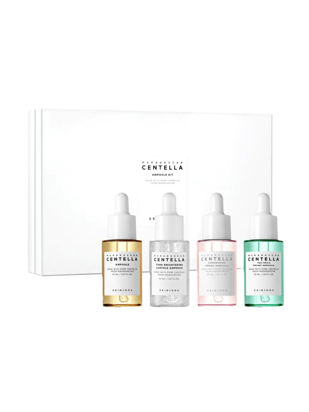SKIN1004 MADAGASCAR CENTELLA AMPOULE KIT - 4X30ML