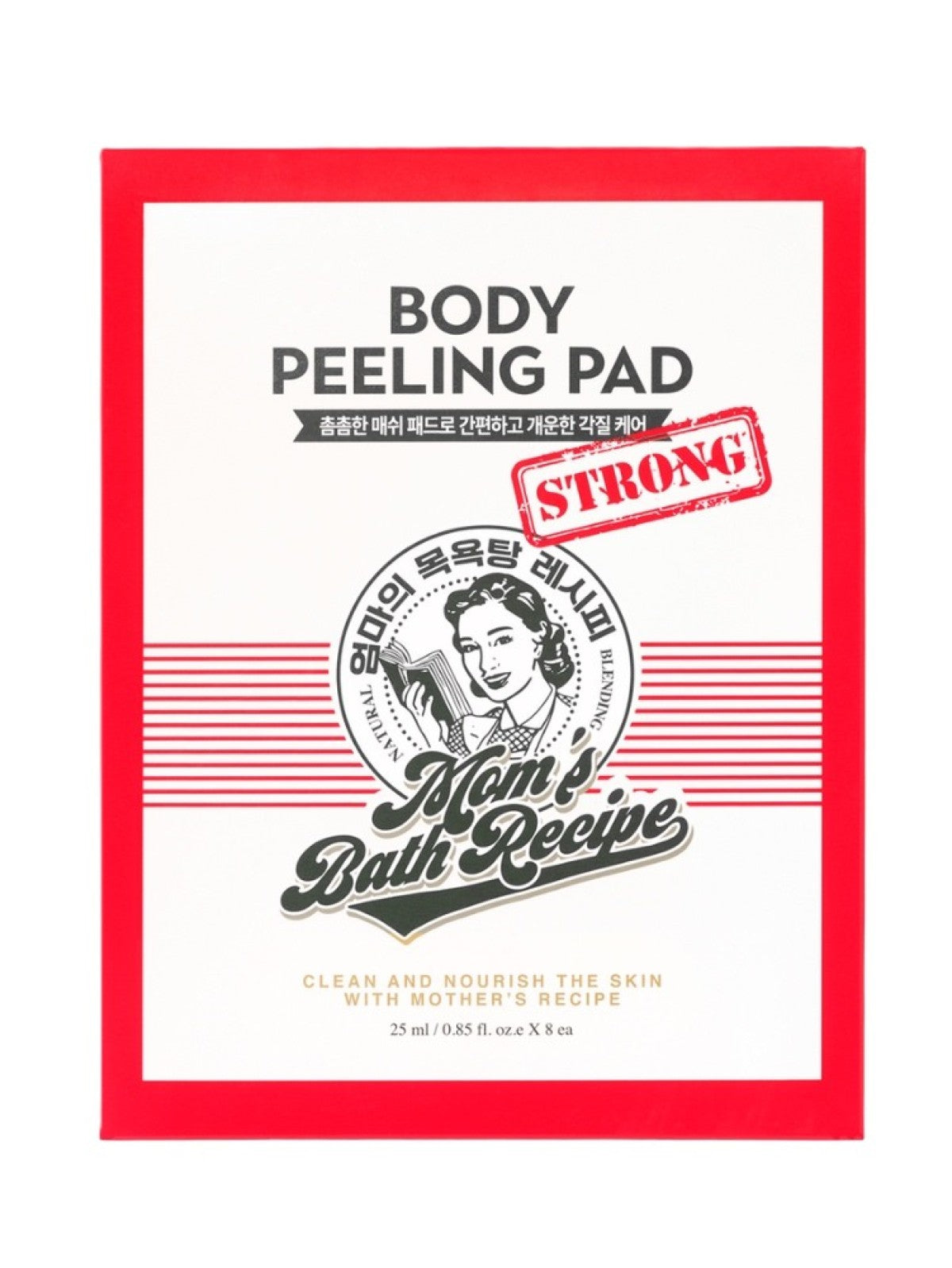 MOM'S BATH RECIPE - BODY PEELING PAD STRONG 1PCS 25ML