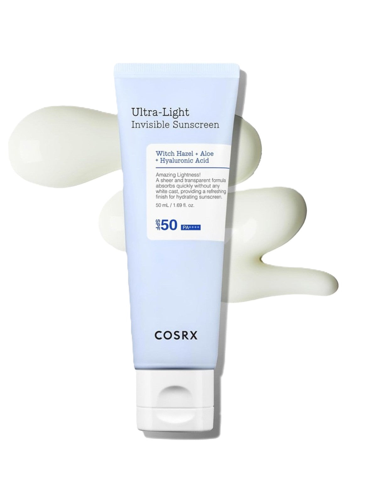 COSRX ULTRA LIGHT INVISIBLE SUNSCREEN SPF50 PA++++ 50ML Main image